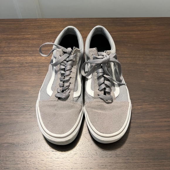 Grey Old Skool Vans - Picture 2 of 4